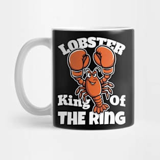 Orange Crusher: Lobster Claims Boxing Throne Mug